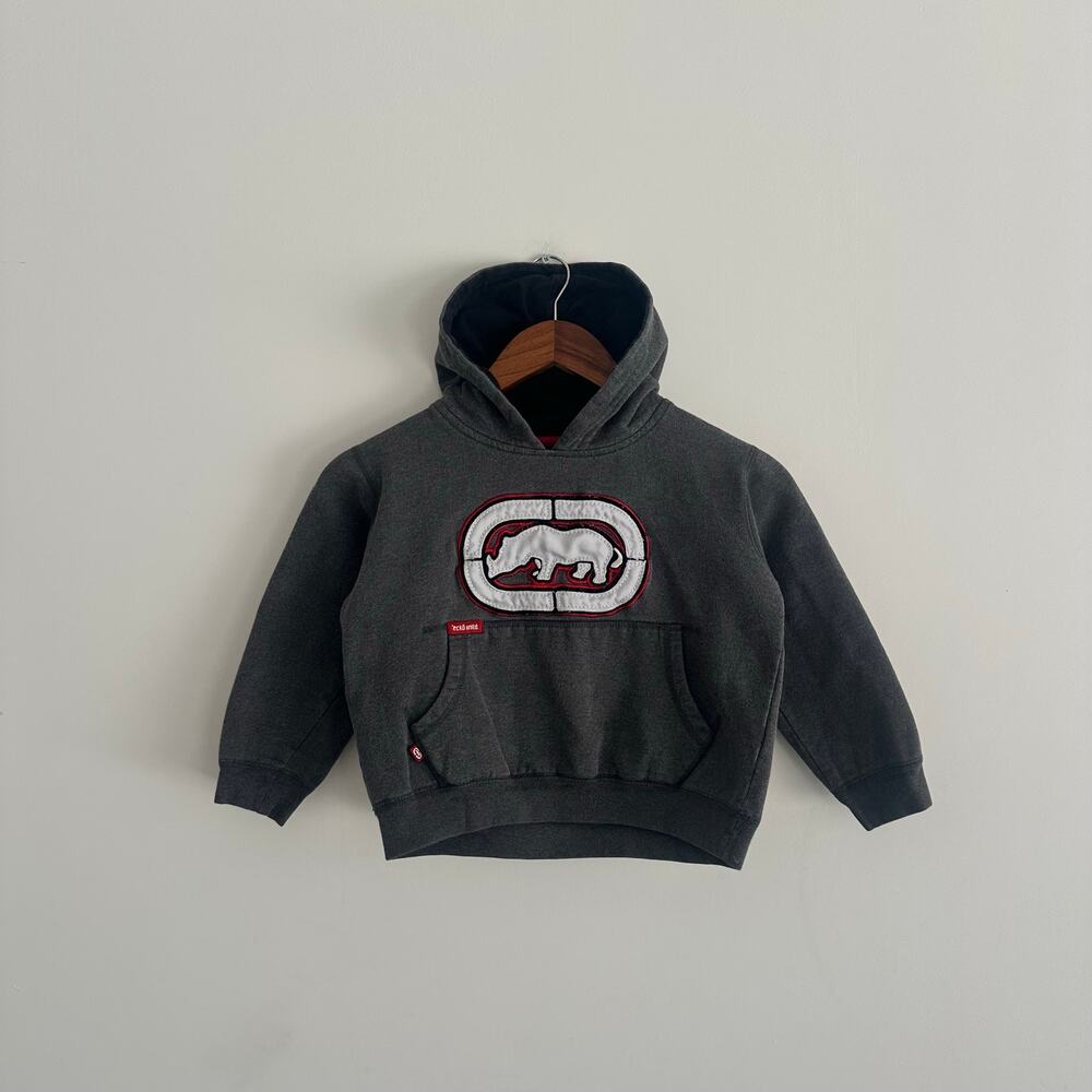 Vintage y2k 00s Ecko Unltd Embroidered Skater Graphic Hoodie